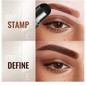 Eyebrow stamp & stencil kit.